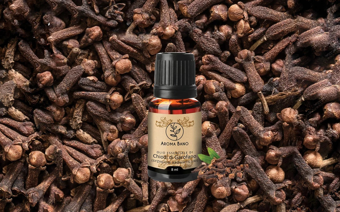 Olio essenziale di Chiodi di Garofano con spezie naturali