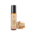 Roll-on all’incenso e mirra Aromabano in bottiglia da 10 ml per meditazione e relax profondo